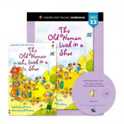 Usborne First Reading Level 2-22 Set / Old Woman Who Lived in a Shoe (Book+CD+Workbook)