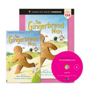 Usborne First Reading Level 3-04 Set / The Gingerbread Man (Book+CD+Workbook)