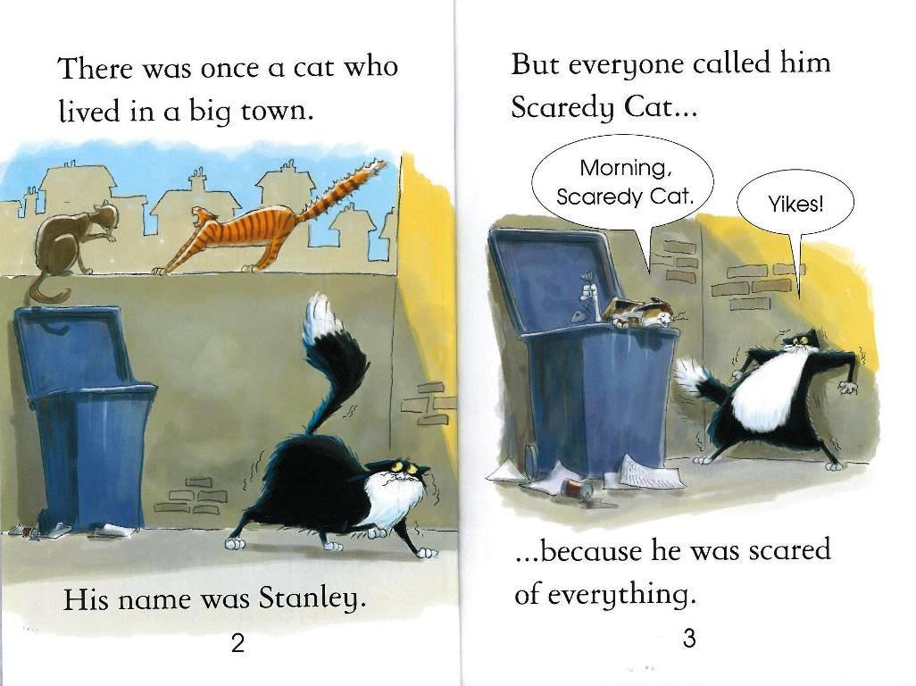 Usborne First Reading Level 3-20 Set / The Scaredy Cat (Book+CD+Workbook)