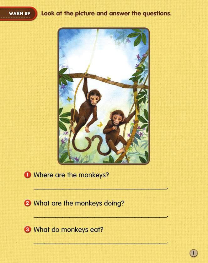 Usborne First Reading Level 3-23 Set / Monkeys (Book+CD+Workbook)