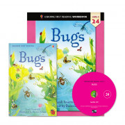 Usborne First Reading Level 3-24 Set / Bugs (Book+CD+Workbook)