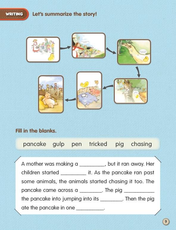 Usborne First Reading Level 4-06 Set / The Runaway Pancake (Book+CD+Workbook)