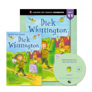 Usborne First Reading Level 4-11 Set / Dick Whittington (Book+CD+Workbook)