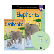 Usborne First Reading Level 4-15 Set / Elephants (Book+CD+Workbook)