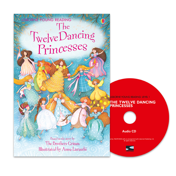 Usborne Young Reading Level 1-29 Set / The Twelve Dancing Princesses (Book+CD)