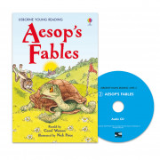 Usborne Young Reading Level 2-02 Set / Aesop's Fables (Book+CD)