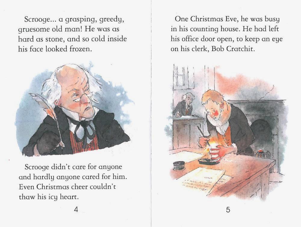 Usborne Young Reading Level 2-07 Set / A Christmas Carol (Book+CD)
