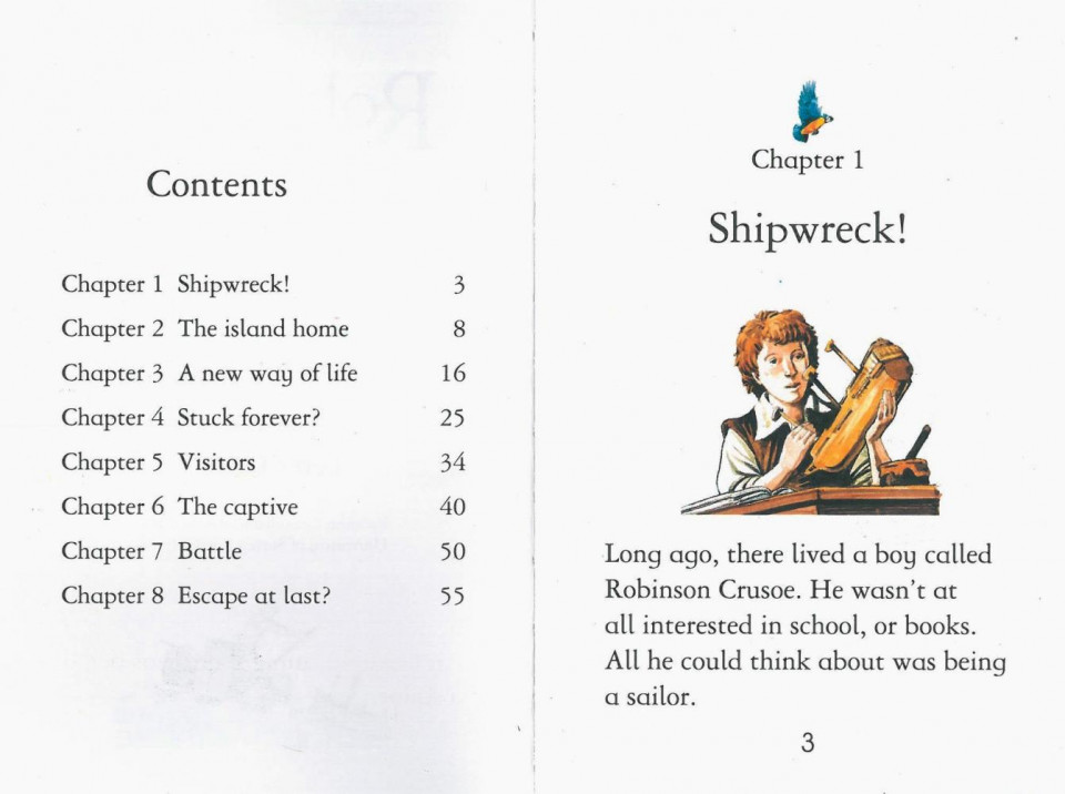 Usborne Young Reading Level 2-17 Set / Robinson Crusoe (Book+CD)
