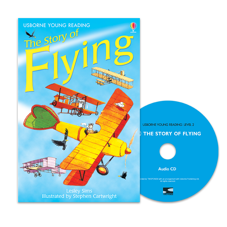 Usborne Young Reading Level 2-22 Set / The Story of Flying (Book+CD)