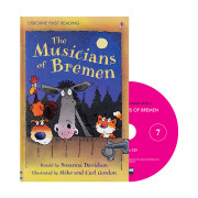 Usborne First Reading Level 3-07 Set / The Musicians of Bremen (Book+CD)