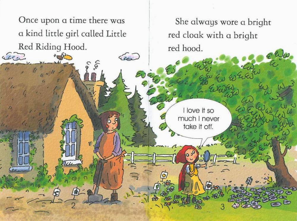 Usborne First Reading 4-05 : Little Red Riding Hood (Paperback Set)