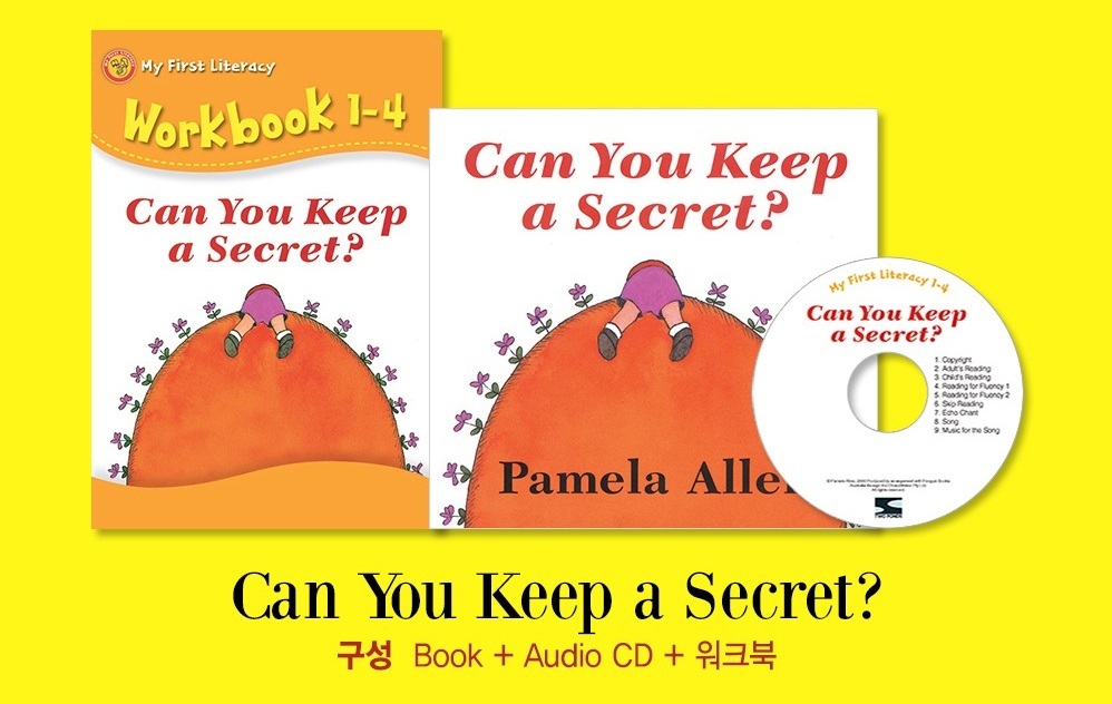 Pictory Workbook Set My First Literacy Level 1-04 / Can You Keep a Secret? (Book+CD+Workbook)