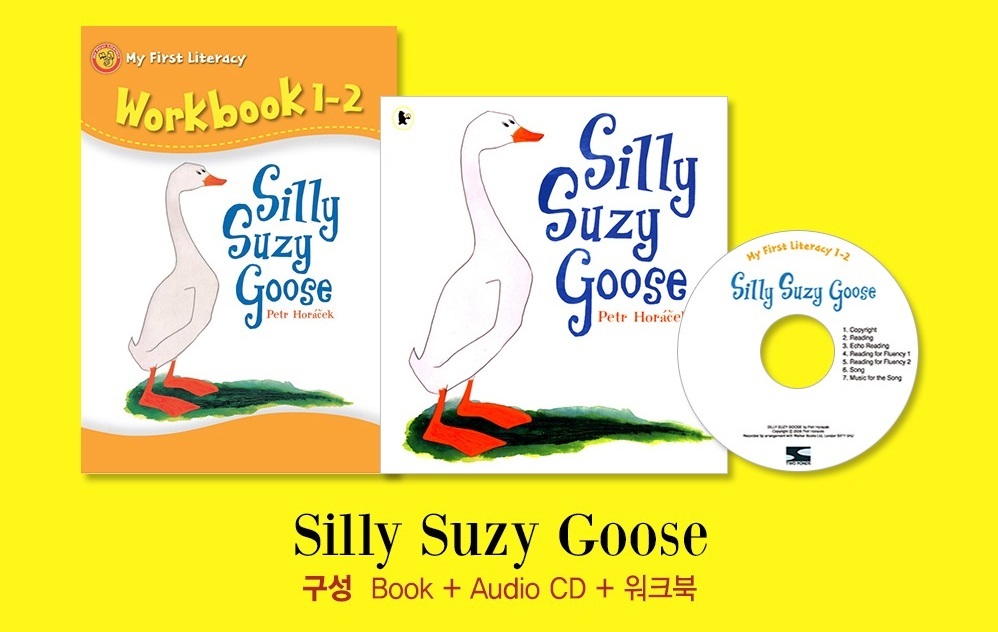 Pictory Workbook Set My First Literacy Level 1-02 / Silly Suzy Goose (Book+CD+Workbook)