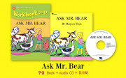 Pictory Workbook Set My First Literacy Level 2-12 / Ask Mr Bear (Book+CD+Workbook)