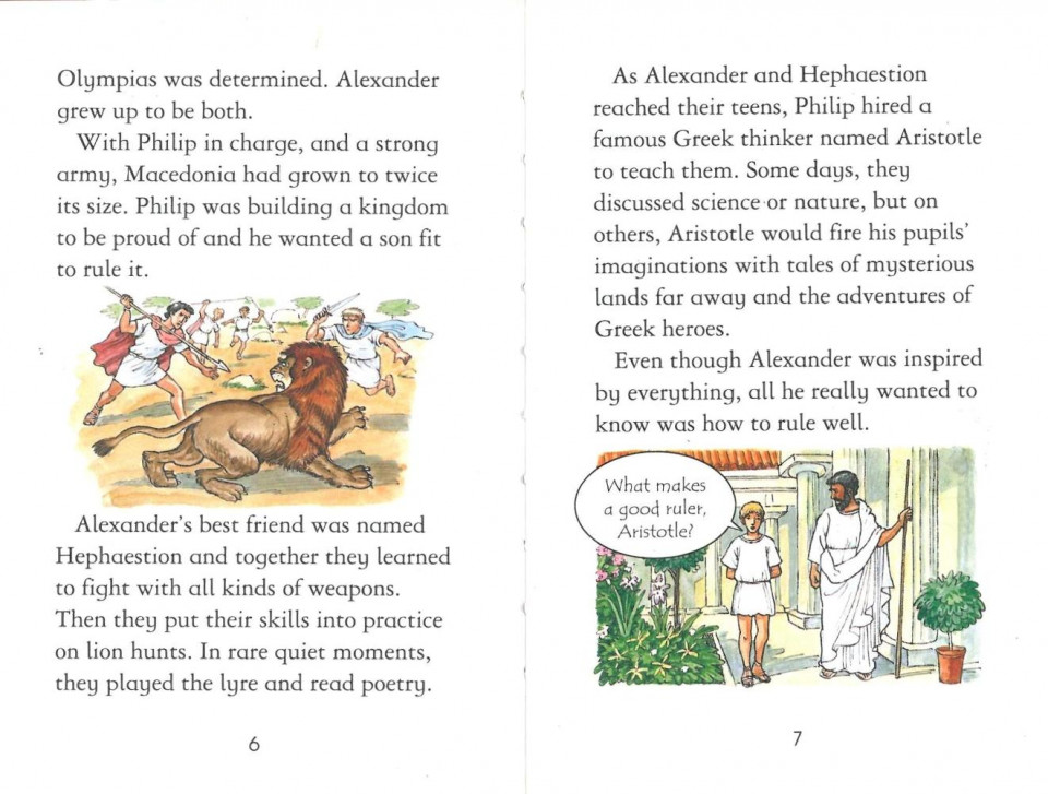 Usborne Young Reading Level 3-01 Set / Alexander the Great (Book+CD)