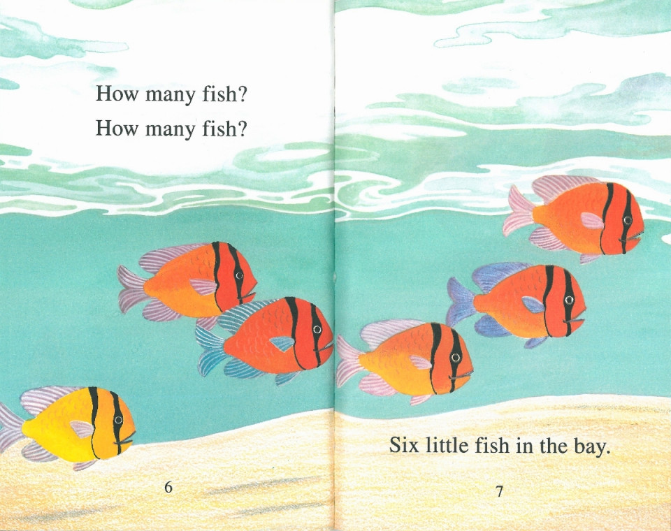 I Can Read ! My First -10 Set / How Many Fish? (Book+CD+Workbook)