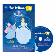 Disney Fun to Read ! K-04 Set / Cinderella's Countdown to the Ball (신데렐라)