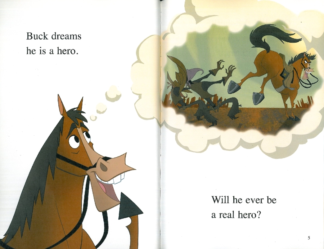 Disney Fun to Read 2-01 Set / A Hero of a Horse (카우 삼총사)