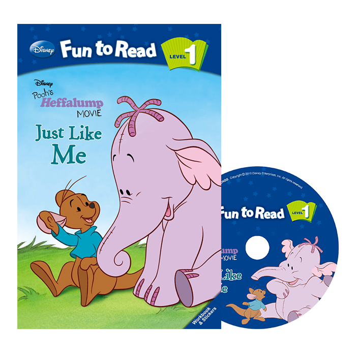 Disney Fun to Read 1-01 Set / Just Like Me (푸우)