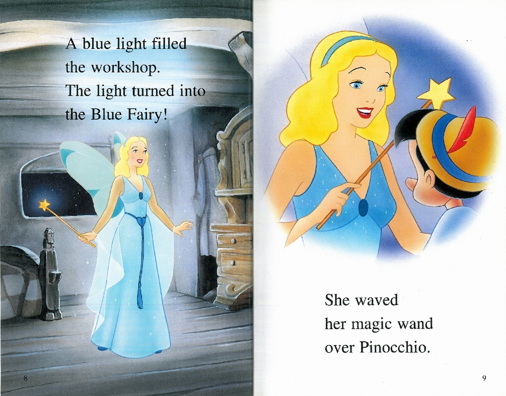 Disney Fun to Read 2-04 Set / Pinocchio's Nose Grows (피노키오)