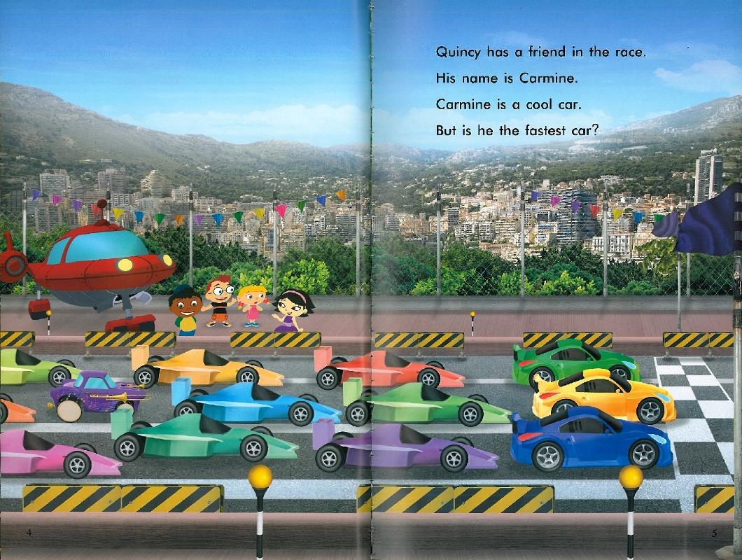 Disney Fun to Read 2-09 Set / Carmine's Big Race (리틀 아인슈타인)