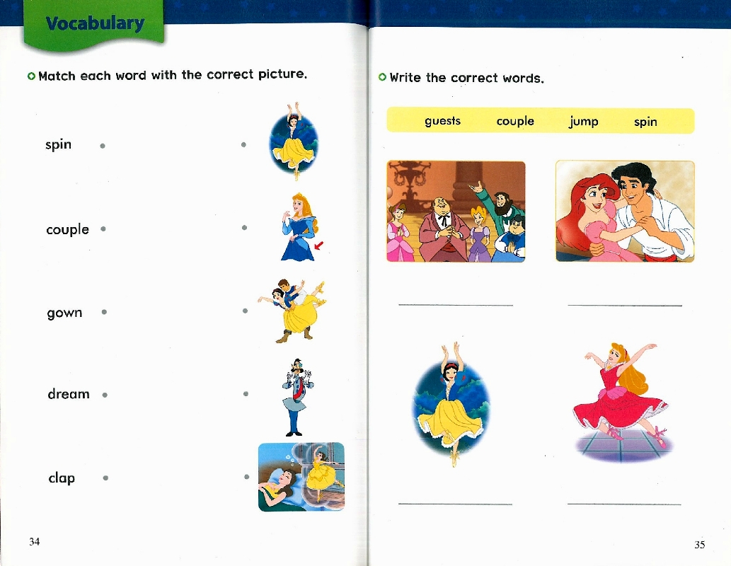 Disney Fun to Read 1-14 Set / Ballerina Princess (공주)