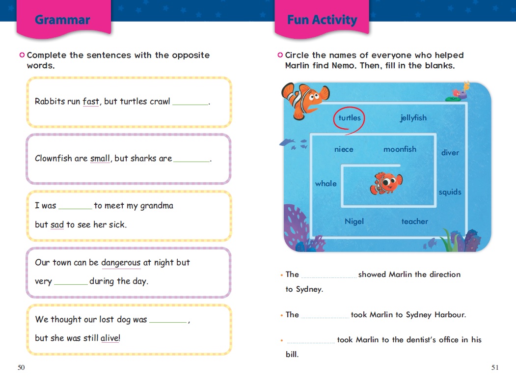 Disney Fun to Read 3-05 Set / Finding Nemo (니모를 찾아서)