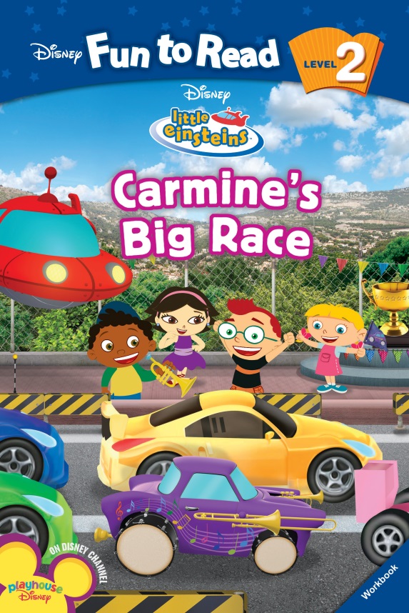 Disney Fun to Read 2-09 / Carmine's Big Race (리틀 아인슈타인)