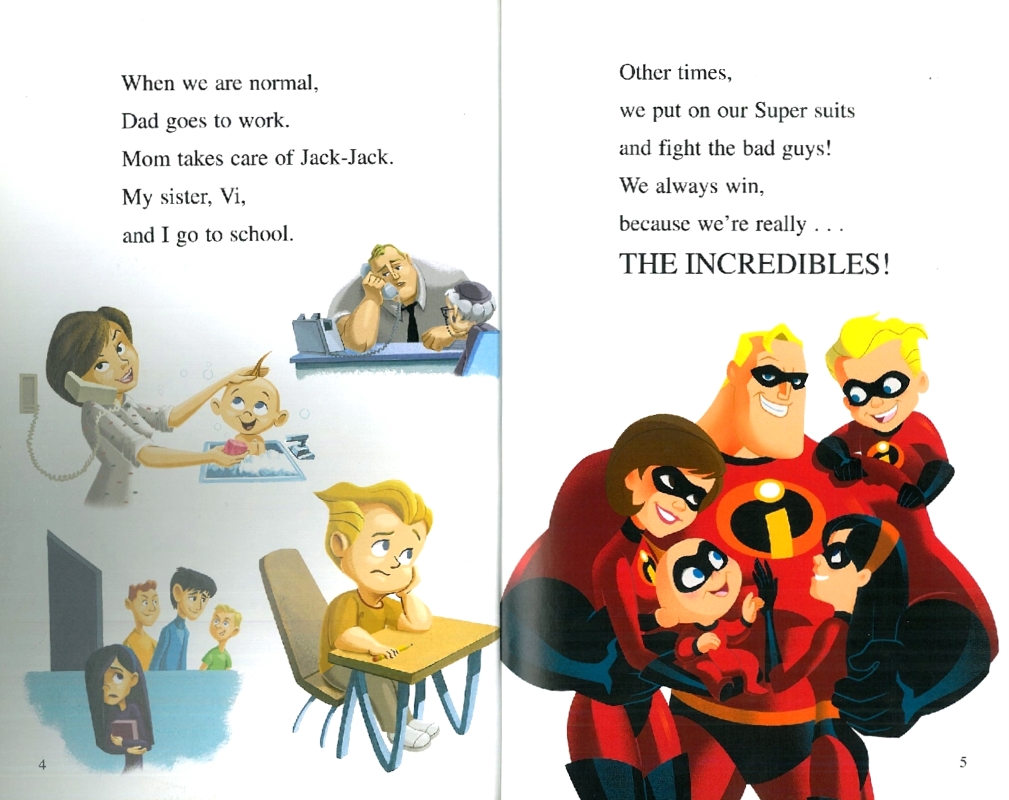 Disney Fun to Read 3-02 / The Incredible Dash (인크레더블)