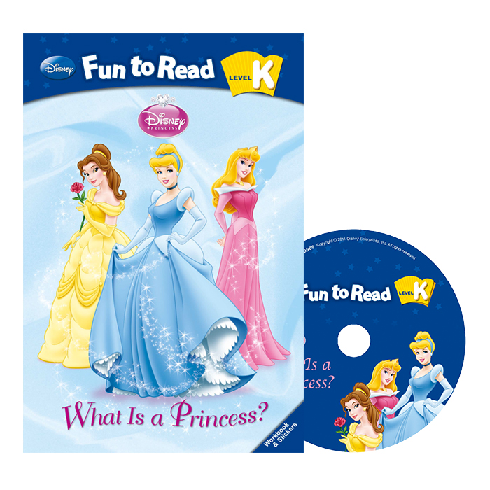 Disney Fun to Read ! K-06 Set / What Is a Princess? (공주)