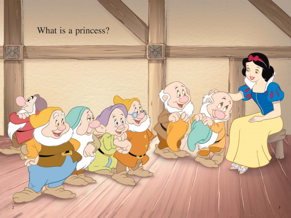 Disney Fun to Read ! K-06 / What Is a Princess? (공주)