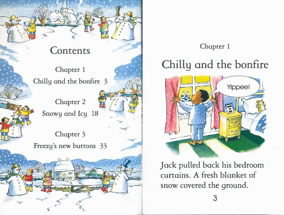 Usborne Young Reading Level 1-45 Set / Stories of Snowmen (Book+CD)