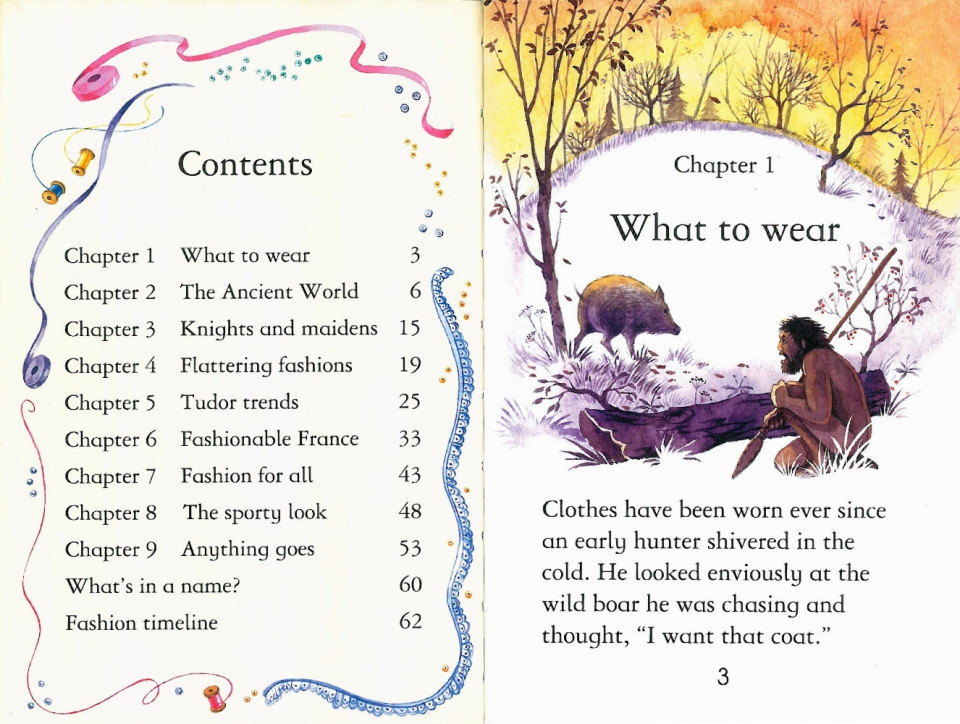 Usborne Young Reading Level 2-31 Set / Fabulous Story of Fashion (Book+CD)