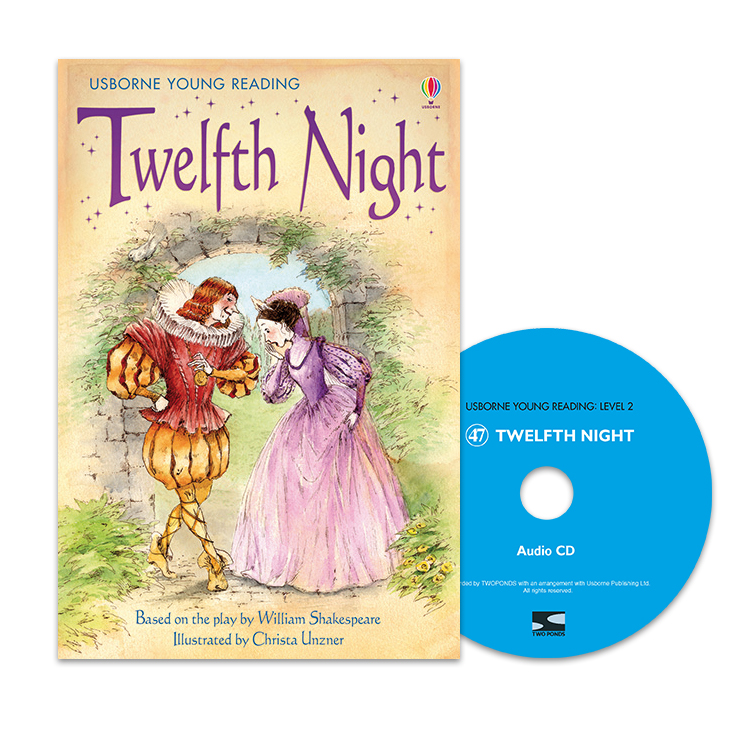 Usborne Young Reading Level 2-47 Set / Twelfth Night (Book+CD)