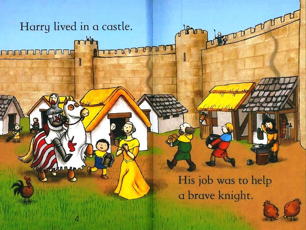 Usborne First Reading Level 1-12 Set / In the Castle (Book+CD)
