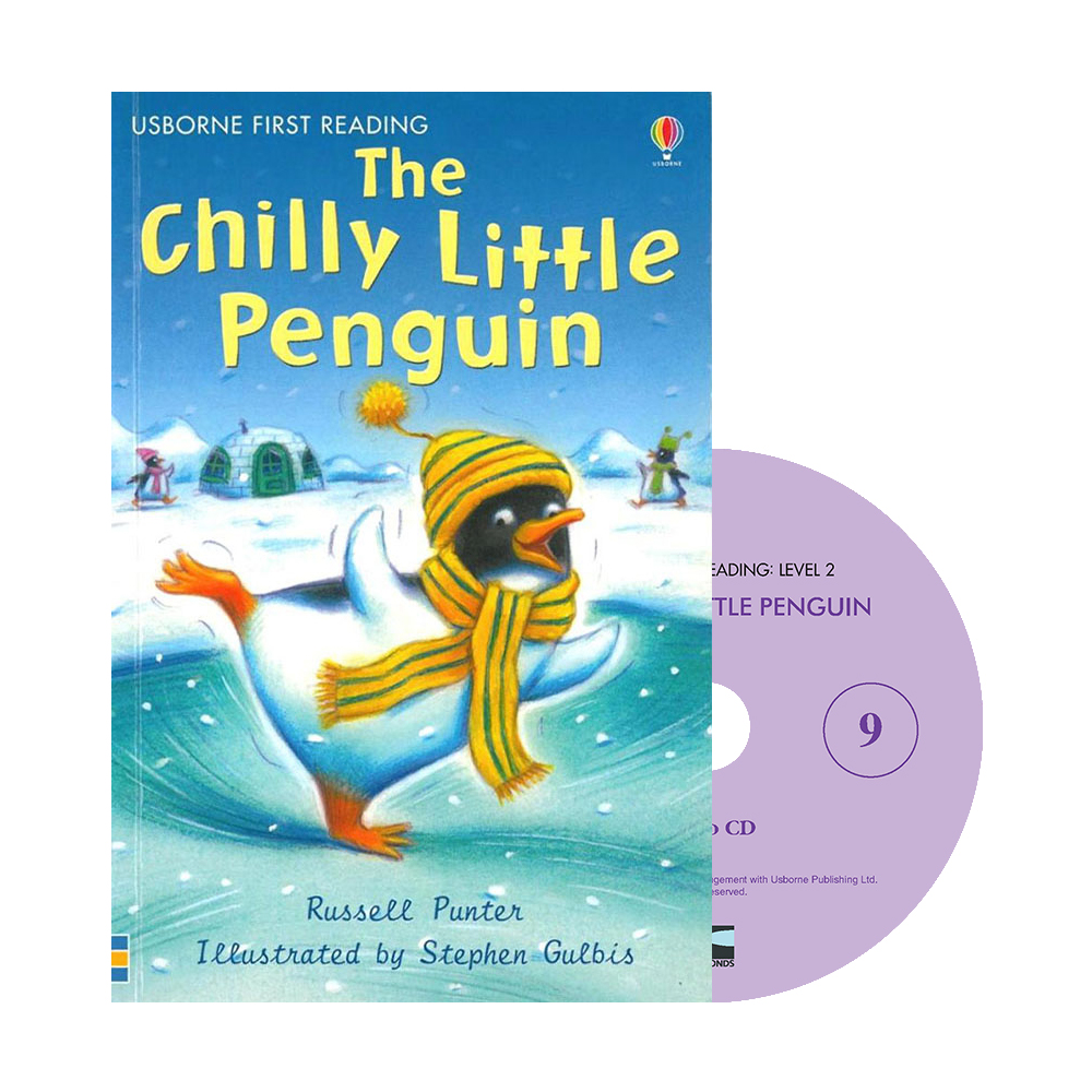 Usborne First Reading Level 2-09 Set / Chilly Little Penguin (Book+CD)