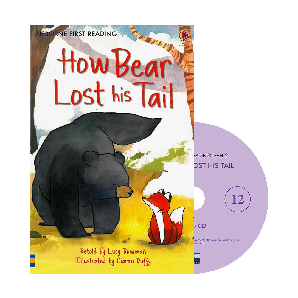 Usborne First Reading Level 2-12 Set / How Bear Lost His Tail (Book+CD)