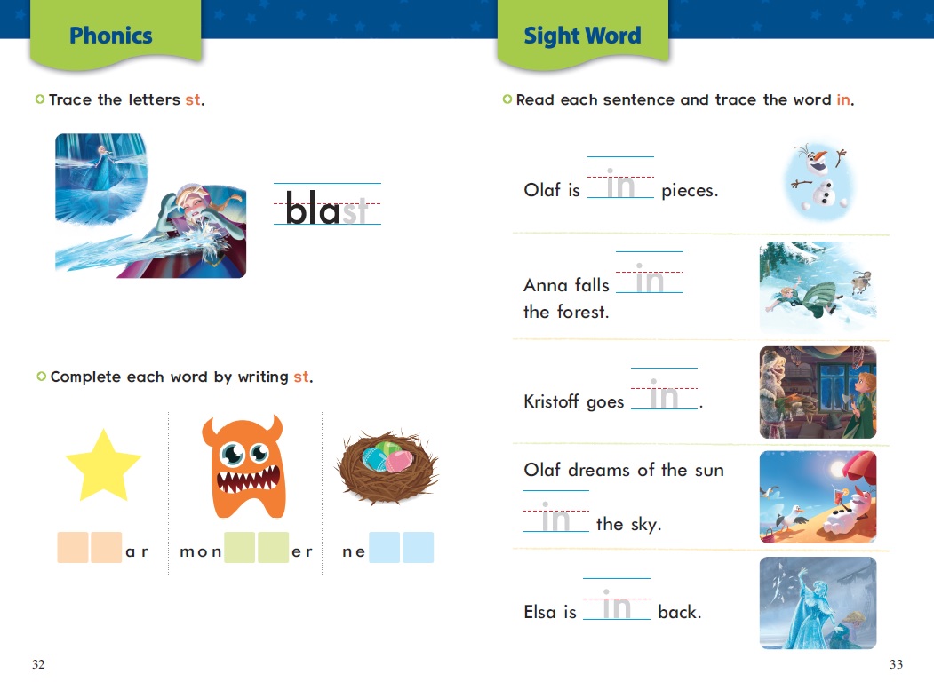 Disney Fun to Read 1-26 Set / Big Snowman, Little Snowman (겨울왕국)