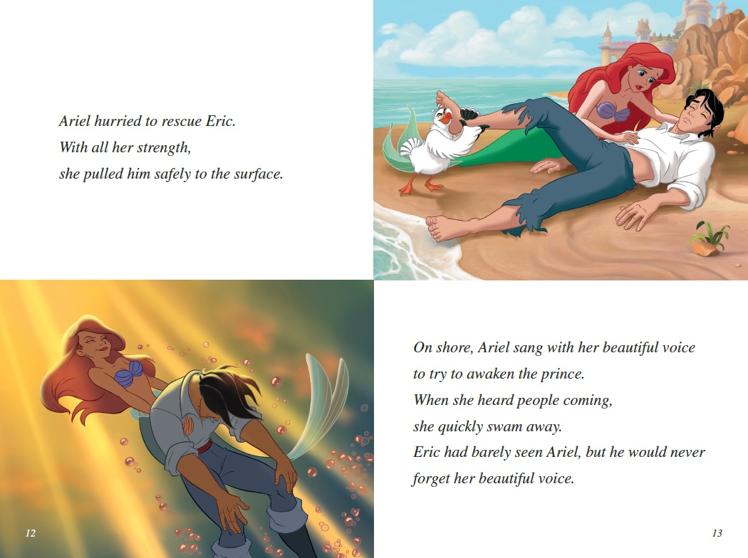 Disney Fun to Read 3-15 Set / The Beautiful Voice (인어공주)