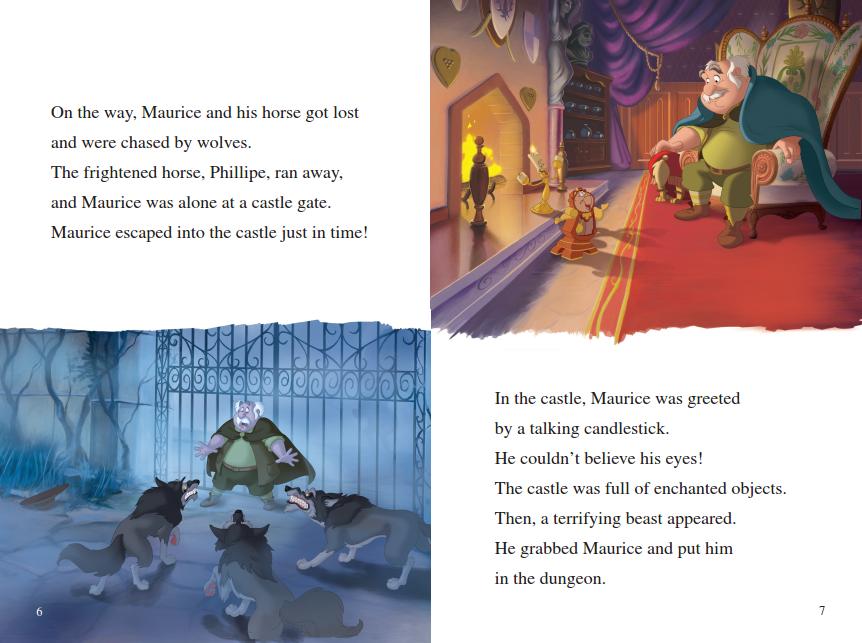 Disney Fun to Read 3-14 / An Enchanted Story (미녀와 야수)