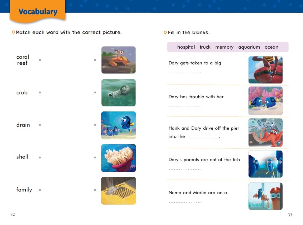 Disney Fun to Read 2-32 Set / Dory's Story (도리를 찾아서)