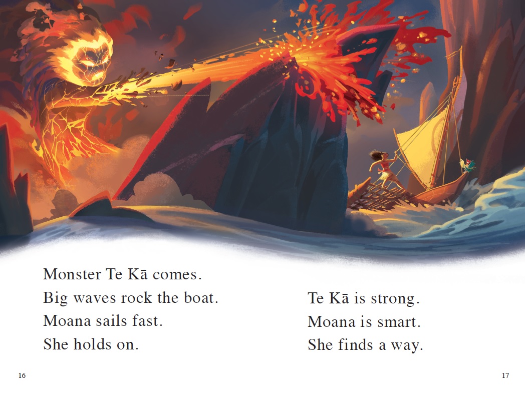 Disney Fun to Read 2-33 Set / Moana Finds the Way (모아나)