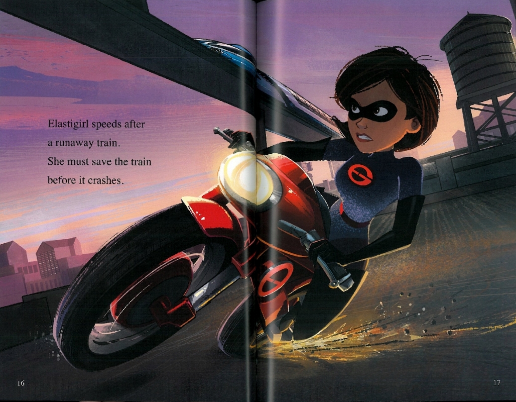 Disney Fun to Read 3-24 / The Incredible Elastigirl (인크레더블)