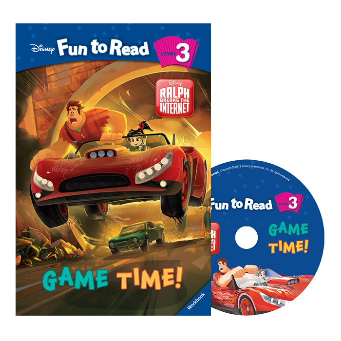 Disney Fun to Read 3-25 Set / Game Time! (주먹왕랄프)