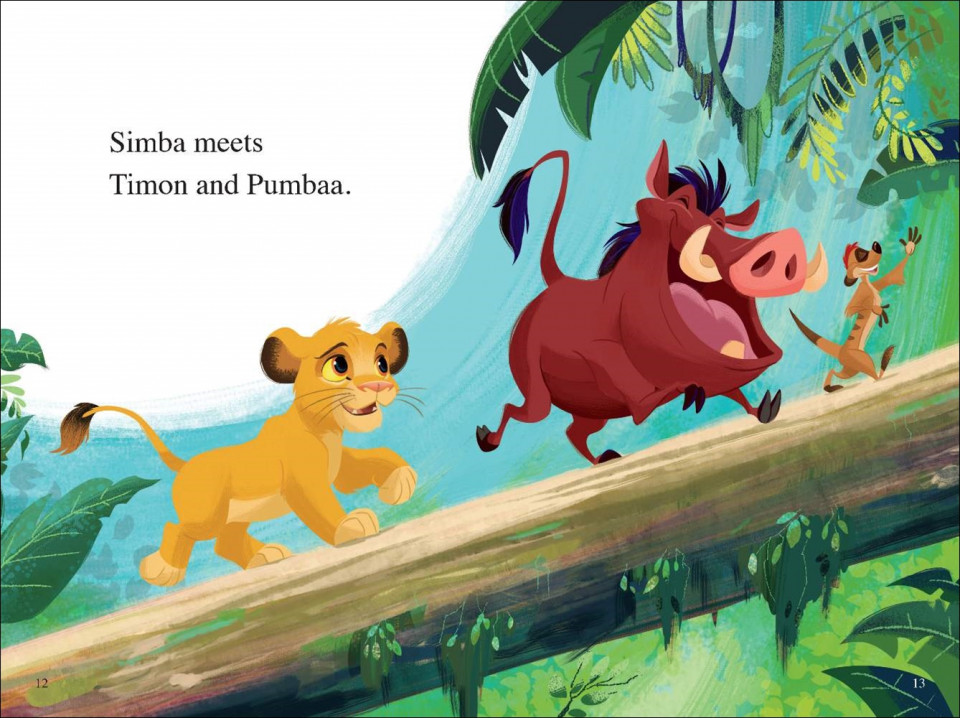Disney Fun to Read ! K-12 / Simba, the Lion King (라이온킹)