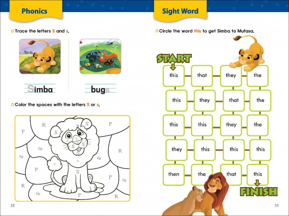 Disney Fun to Read ! K-12 / Simba, the Lion King (라이온킹)