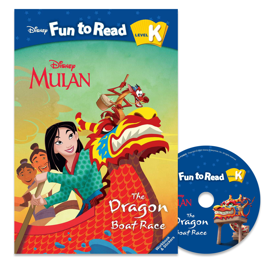 Disney Fun to Read ! K-14 Set / The Dragon Boat Race (뮬란)