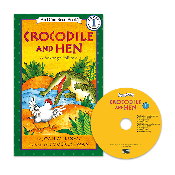 I Can Read Level 1-06 Set / Crocodile and Hen (Book+CD)