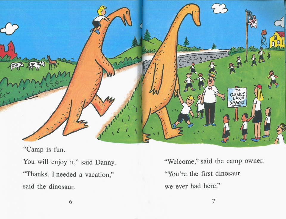 I Can Read Level 1-16 / Danny and the Dinosaur Go to Camp (Book+CD)