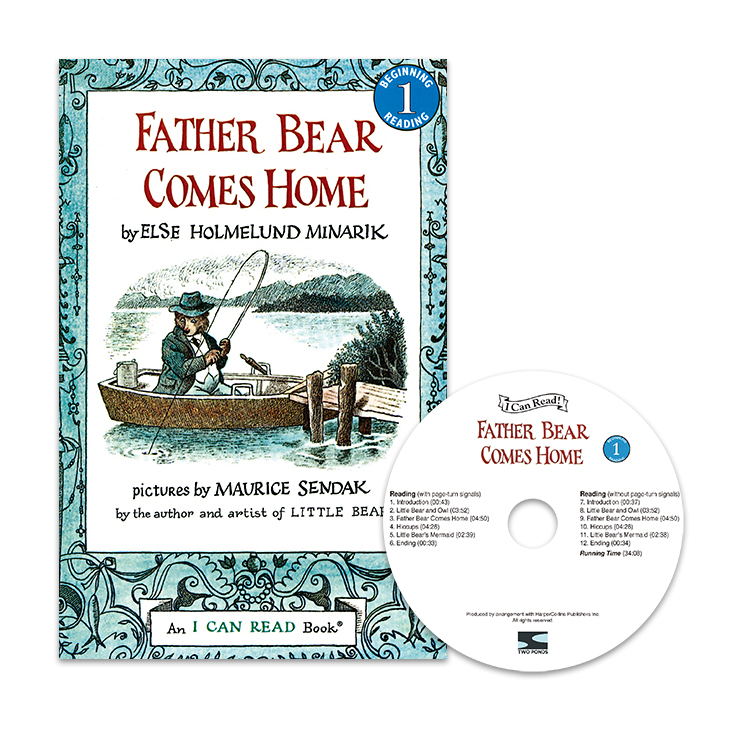 I Can Read Level 1-25 / Father Bear Comes Home (Book+CD)